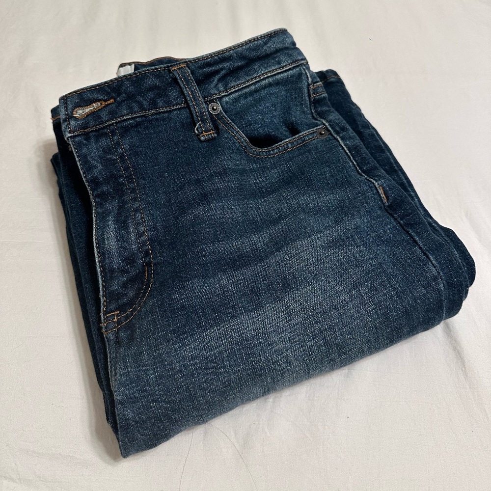 High rise flare jeans